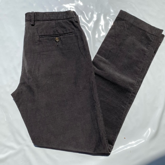J Crew Black corduroy pants 31x34 - Picture 2 of 5